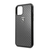 Official Scuderia Ferrari Carbon Fibre Phone Case Cover - for iPhone 11 Pro
