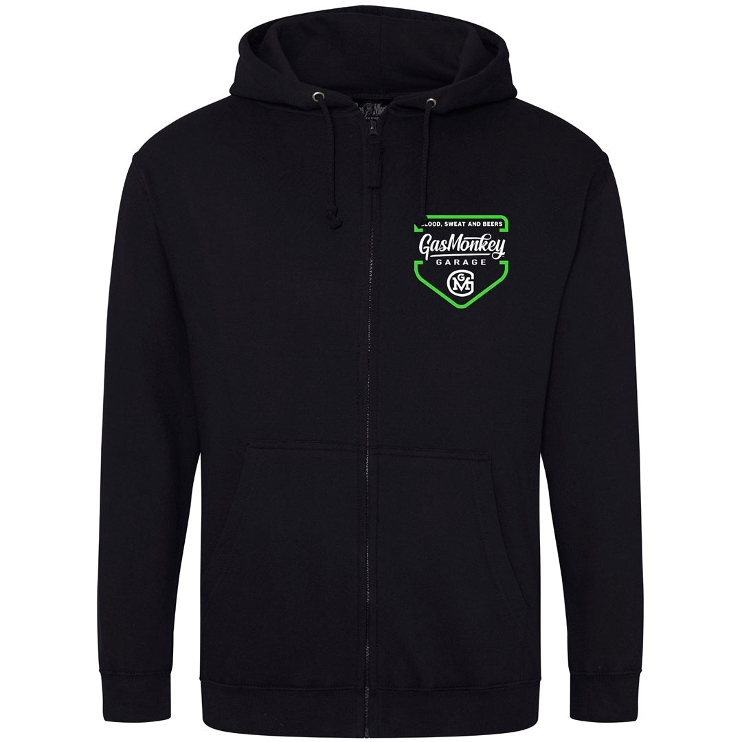 Gas monkey zip hoodie clearance