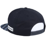 Hoonigan KB19 Aint Care Snapback Flat Brim Cap - Black