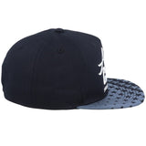 Hoonigan KB19 Aint Care Snapback Flat Brim Cap - Black