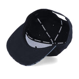 Hoonigan KB19 Aint Care Snapback Flat Brim Cap - Black
