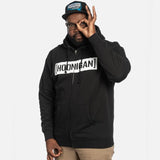 Hoonigan Censor BAR Full Zip Hoodie - Black