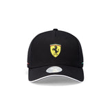 Scuderia Ferrari PUMA Kids Classic Baseball Cap Hat - BLACK - Official Licensed Fan Wear