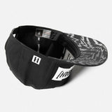 Hoonigan Censor Bar 10CB Snapback Flat Brim Baseball Cap - Black