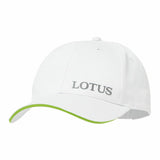Lotus Cars Baseball Cap Hat - White - Official Lotus Merchandise Product