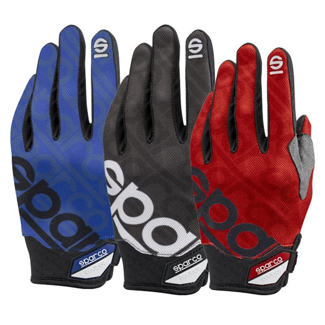 Sparco MECA 3 Mechanics Gloves Black Large 002093NR3L