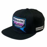 Hoonigan Racing Division KB19 HRD Snapback Flat Brim Cap - Black