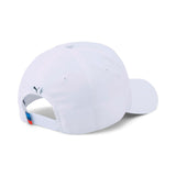 BMW Motorsport Puma Baseball Cap Hat - White - Official Merchandise