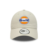 McLaren F1 NEW ERA Gulf Casual Classic Cap Hat - Beige - Genuine Mclaren F1 Merchandise
