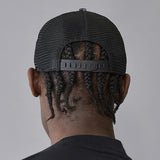 Porsche Motorsport Statement Fan Wear Trucker Cap - BLACK - Official Licensed Fan Wear