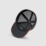 Porsche Motorsport Statement Fan Wear Trucker Cap - BLACK - Official Licensed Fan Wear