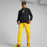 Porsche Legacy Turbo Puma Trucker Cap Hat - Black / Yellow - Official Puma Product