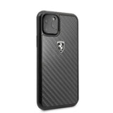 Official Scuderia Ferrari Carbon Fibre Phone Case Cover - for iPhone 11 Pro