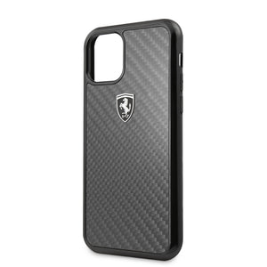 Official Scuderia Ferrari Carbon Fibre Phone Case Cover - for iPhone 11 Pro