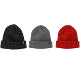 Alpinestars Receiving Beanie Hat - Black / Charcoal / Red - Choice of 3 Colours - Genuine Alpinestars Product