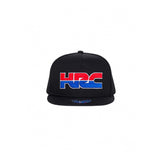 2020 NEW Honda Team HRC Flat Brim Cap - Black - Official Licensed Honda HRC Merchandise