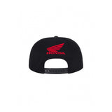 2020 NEW Honda Team HRC Flat Brim Cap - Black - Official Licensed Honda HRC Merchandise
