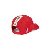 Scuderia Ferrari F1™ Italian Flag Baseball Cap Hat - RED - Official Licensed Fan Wear