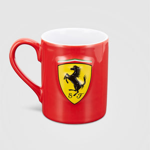 New 2020 Official Scuderia Ferrari F1™ Scudetto Shield Mug in Gift Box - RED - Official Licensed Merchandise