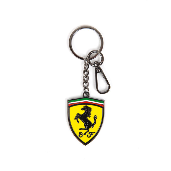 Scuderia Ferrari F1™ Metal Shield Keyring - Official Licensed Fan Wear