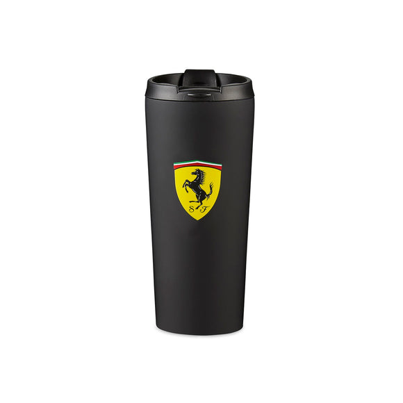 Scuderia Ferrari F1™ Thermal Mug (400ml) BLACK - Official Licensed Fan Wear