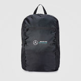 2021 Mercedes AMG Petronas F1 Packable Logo Backpack - Official Licensed Mercedes AMG Petronas Merchandise