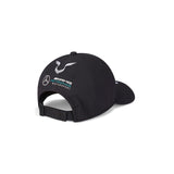 Mercedes AMG Petronas F1 Team 2020 Lewis Hamilton Baseball Hat Cap - BLACK - Official Licensed Mercedes AMG Petronas Motorsport Merchandise