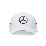 Mercedes AMG Petronas F1 Team 2020 Baseball Hat Cap - WHITE - Official Licensed Mercedes AMG Petronas Motorsport Merchandise