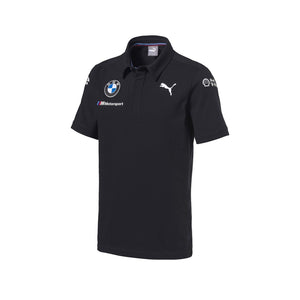 BMW Motorsport Men’s Team Polo Shirt Grey - Official Licensed Replica Team Wear