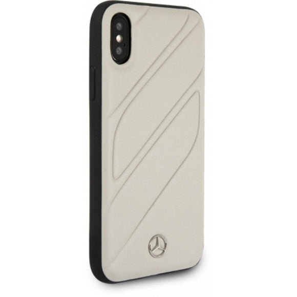Funda Mercedes Benz Silicon iPhone Xs/X Negro - Mobo
