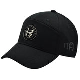 Alfa Romeo 110th Anniversary Emblem Baseball Cap Hat - Black - Official Merchandise