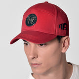 Alfa Romeo 110th Anniversary Emblem Baseball Cap Hat - Red - Official Merchandise