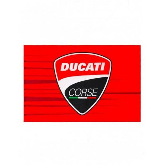 2020 Ducati Corse Racing MotoGP Flag (140x90cm) - Official Licensed Ducati Corse Merchandise