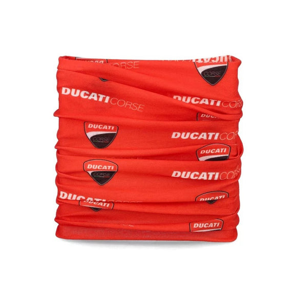 2022 Ducati Corse Snood Neckwarmer Facemask Bandana - Official Licensed Ducati Corse Merchandise