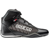 Sparco Omega KB-6 Water Proof Kart Track Mid Hi Top Boots - Black - Get FNKD - Licenced Automotive Apparel & Accessories
