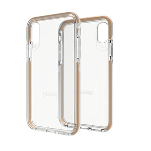 Gear4 Piccadilly iPhone X XS D30 Impact Protection Case - Gold