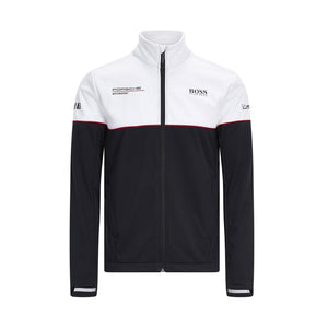 Porsche Motorsport Men’s Team Soft Shell Jacket Black - Official Licensed Replica Team Wear