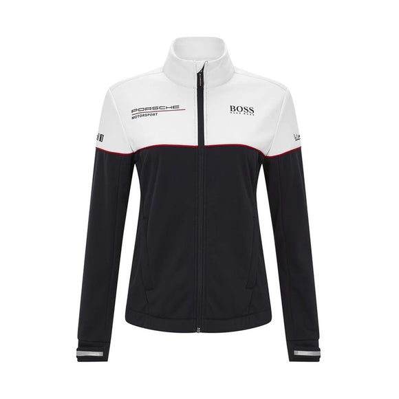 Porsche Motorsport Women’s Team Soft Shell Jacket Black - Official Licensed Replica Team Wear