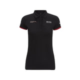 Porsche Motorsport Women’s Team Polo Shirt - BLACK OR WHITE - Official Licensed Replica Team Wear