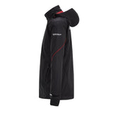 Porsche Motorsport Unisex Team Rain Jacket Black - Official Licensed Replica Team Wear