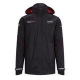 Porsche Motorsport Unisex Team Rain Jacket Black - Official Licensed Replica Team Wear
