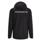Porsche Motorsport Unisex Team Rain Jacket Black - Official Licensed Replica Team Wear