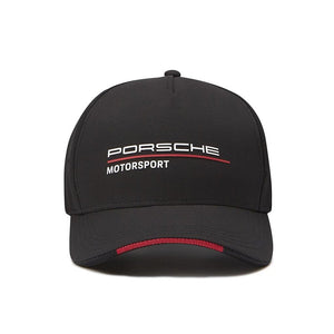 Porsche Motorsport Fan Wear Cap - Choice of 3 Colours - BLACK / RED / WHITE - Official Licensed Fan Wear