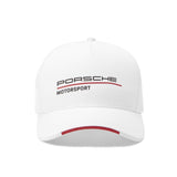 Porsche Motorsport Fan Wear Cap - Choice of 3 Colours - BLACK / RED / WHITE - Official Licensed Fan Wear