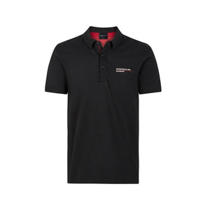 Porsche Motorsport Men’s Polo Shirt - BLACK, GREY OR WHITE - Official Licensed Fan Wear