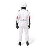 Puma Race Wear Unisex Podio FIA Approved Race Suit - Black / Blue / Red / White - Official Puma Race Wear