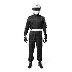 Puma Race Wear Unisex T7 FIA Approved Race Suit - Black / Blue / Red - Official Puma Race Wear