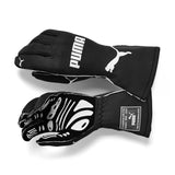 Puma Race Wear Super Light Weight GT7 FIA Approved Gloves - Black / Red / White - Official Puma Race Wear