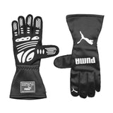 Puma Race Wear Super Light Weight GT7 FIA Approved Gloves - Black / Red / White - Official Puma Race Wear