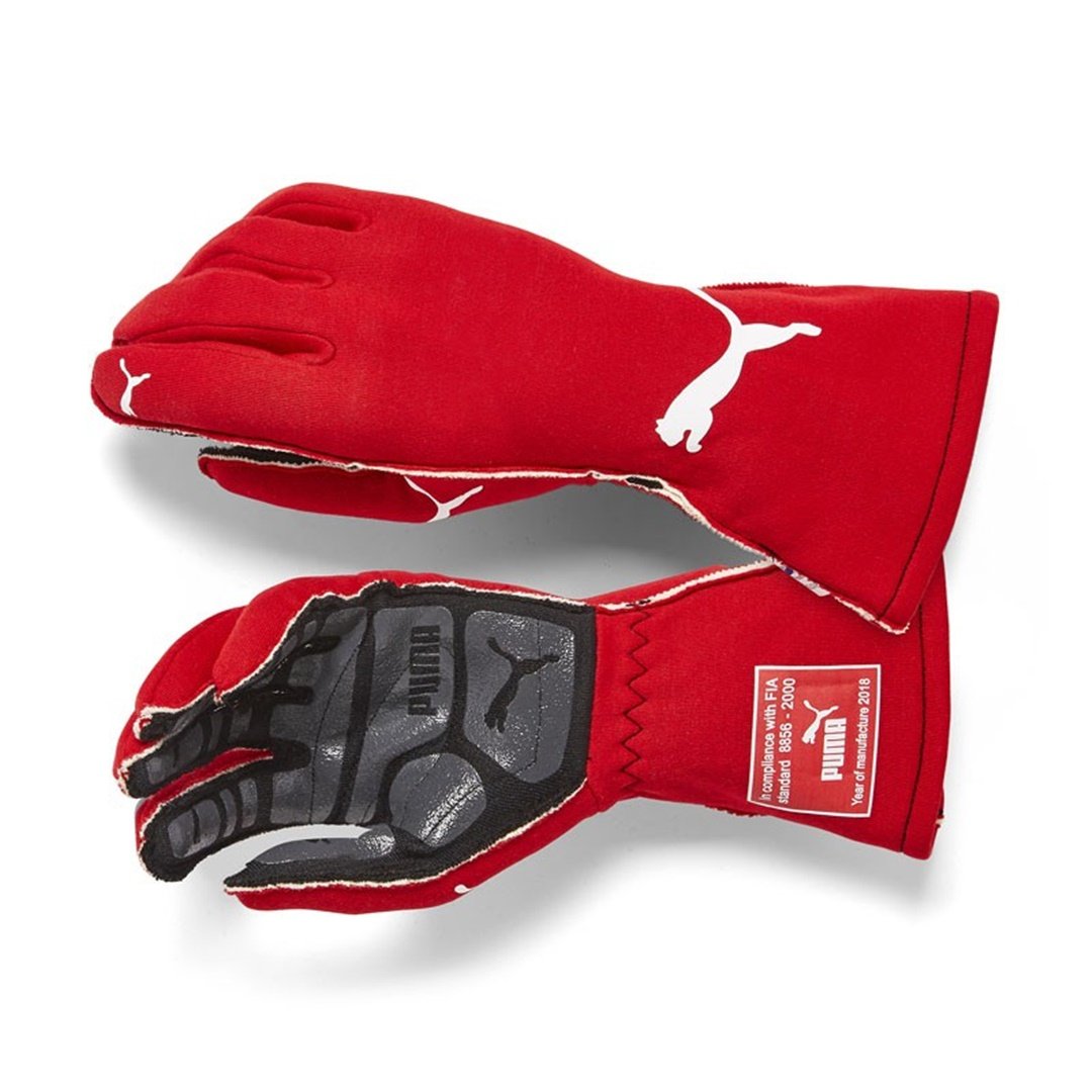 Puma Race Wear Podio FIA Approved Gloves - Black / Blue